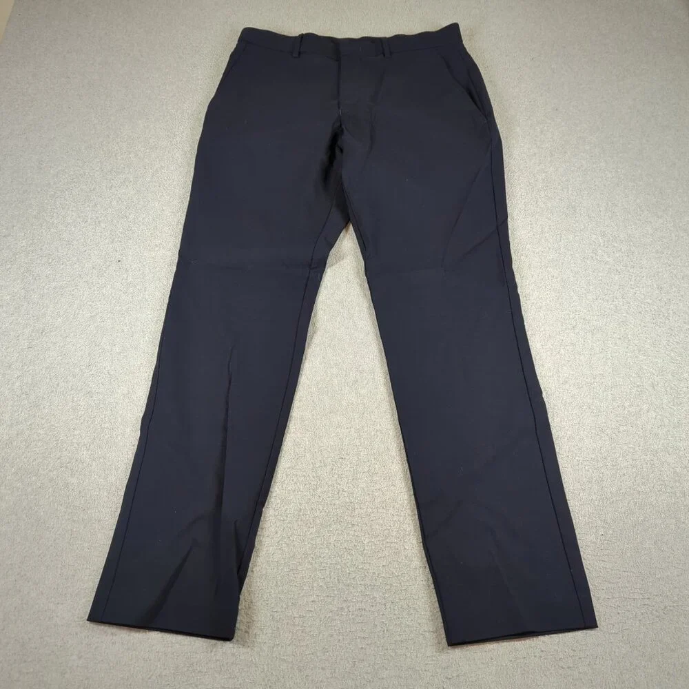 Tommy Hilfiger Men's Dark Navy Dress Pants
